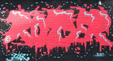 Graffiti Wall - Photo by Roter3000 - Holland, Niederlande, Clyde (2013)