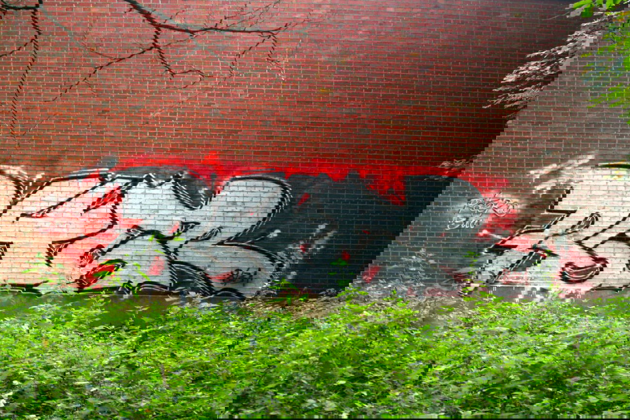 Graffiti Wall in Borken - Photo by Roter3000 - Roter, 3000, Clyde (2013)