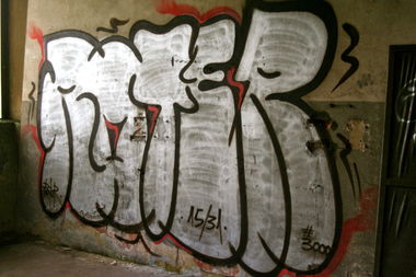 Graffiti Wall - Photo by Roter3000 - Roter, 3000, Clyde (2013)