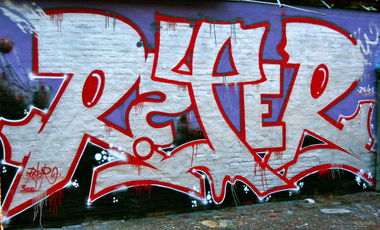 Graffiti Wall - Photo by Roter3000 - Holland, Niederlande, Roter3000 (2013)