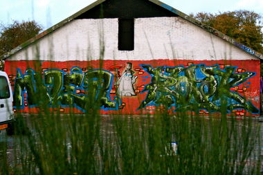 Graffiti Wall - Photo by Roter3000 - Holland, Niederlande, Roter3000 (2013)