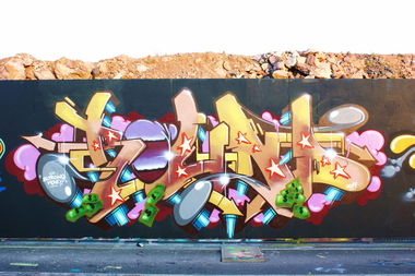 Graffiti Wall - Photo by Round1