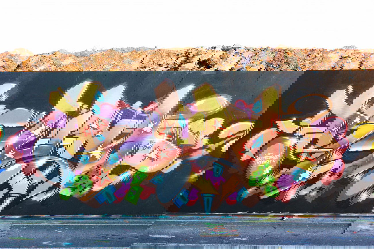 Graffiti Wall - Photo by Round1