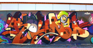 Graffiti Wall - Photo by Round1