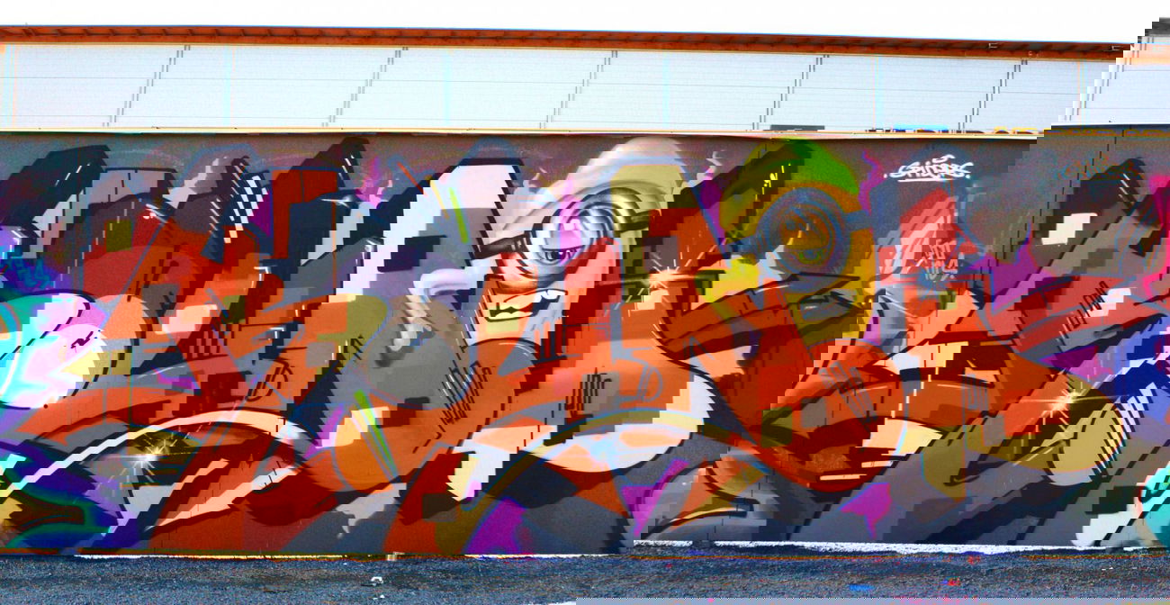 Graffiti Wall - Photo by Round1