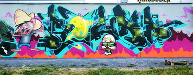 Graffiti Wall - Photo by Round1