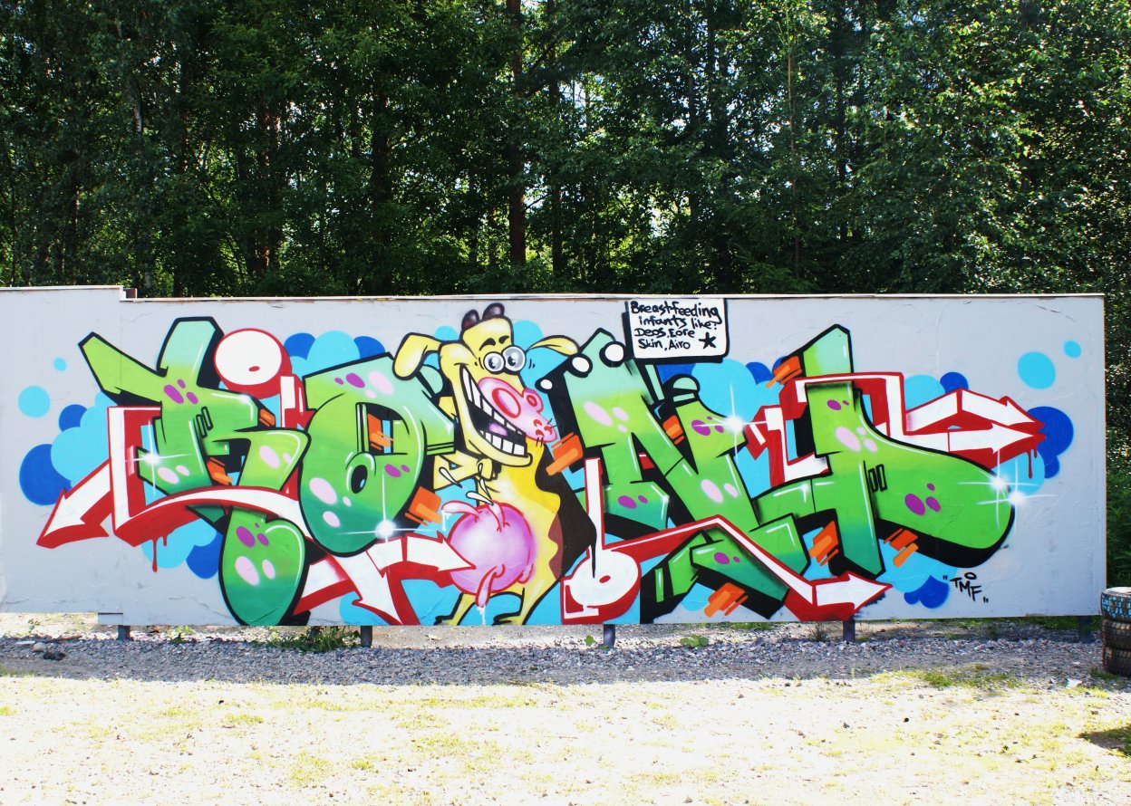 Graffiti Wall - Photo by Round1