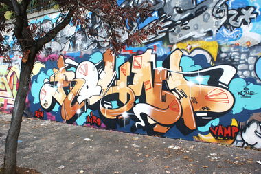 Graffiti Wall - Photo by Round1