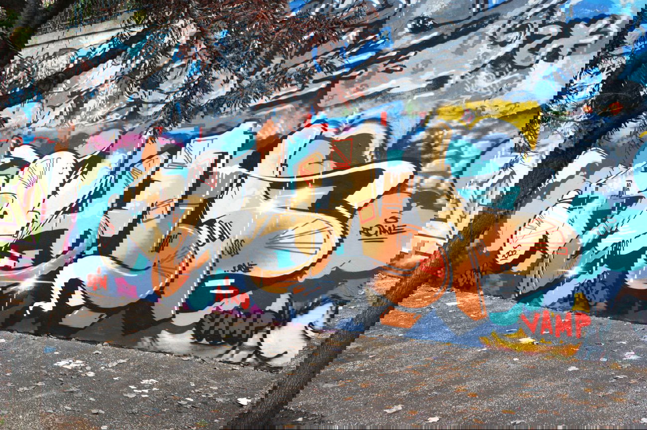 Graffiti Wall - Photo by Round1