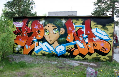 Graffiti Wall - Photo by Round1 - Round, Tmf