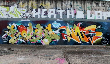 Graffiti Wall - Photo by Round1 - Round, Nats, Tmf