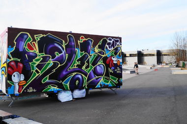 Graffiti Wall - Photo by Round1