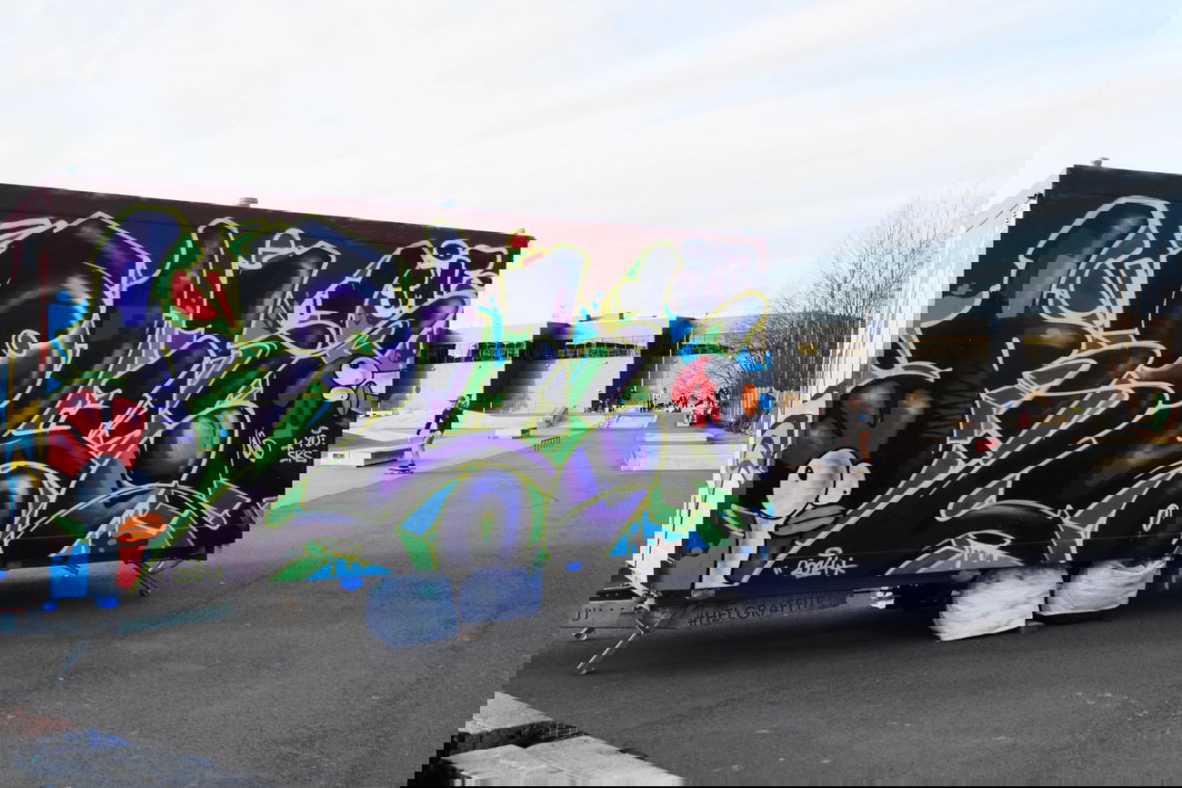 Graffiti Wall - Photo by Round1