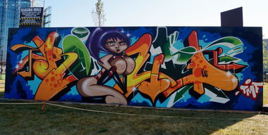 Graffiti Wall - Photo by Round1 - Round, Tmf