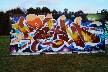 Graffiti Wall - Photo by Round1