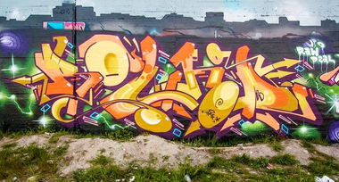 Graffiti Wall - Photo by Round1 - Round, Tmf, RawDeal (2015)