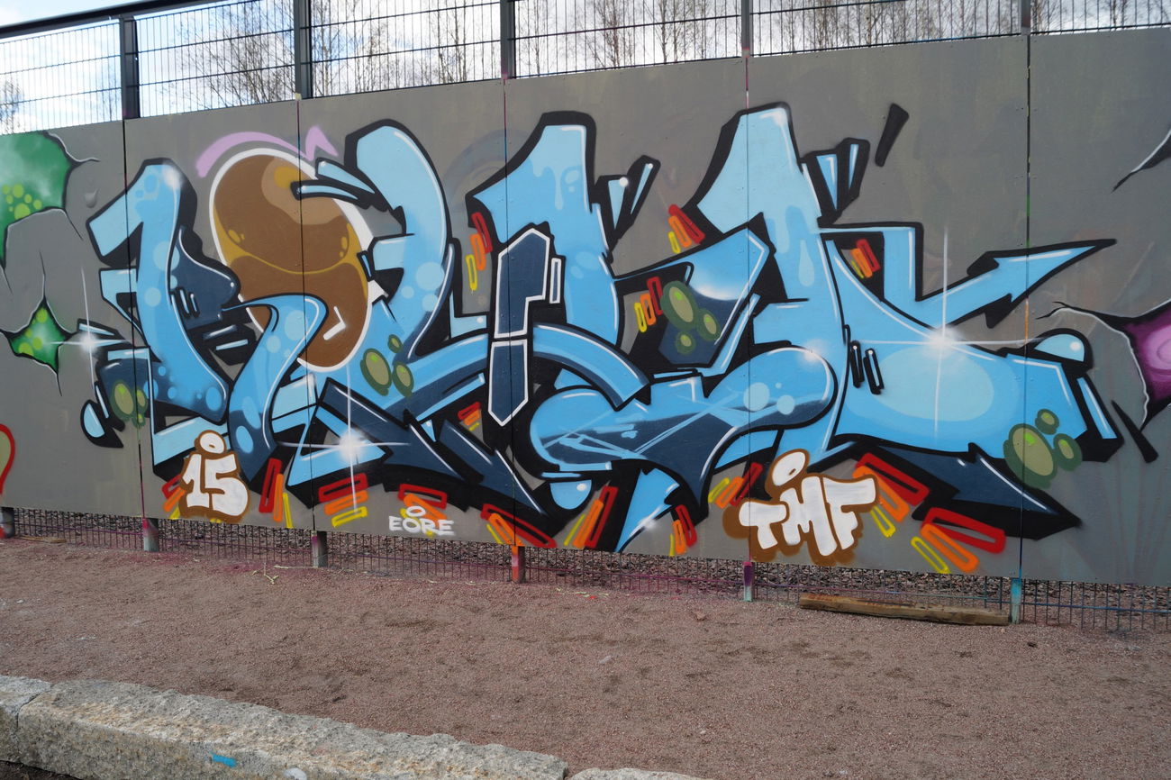 Graffiti Wall - Photo by Round1 - Round, Tmf, RawDeal (2015)