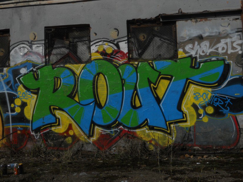 Graffiti Wall - Photo by Router