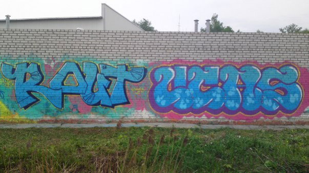 Graffiti Wall - Photo by Router