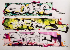 Graffiti Sketch - Photo by RowdyTakeOver - Softie, Sofdie, Rto