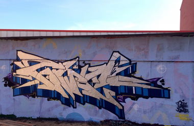 Graffiti Wall - Photo by RowdyTakeOver - God, Abend, Rto