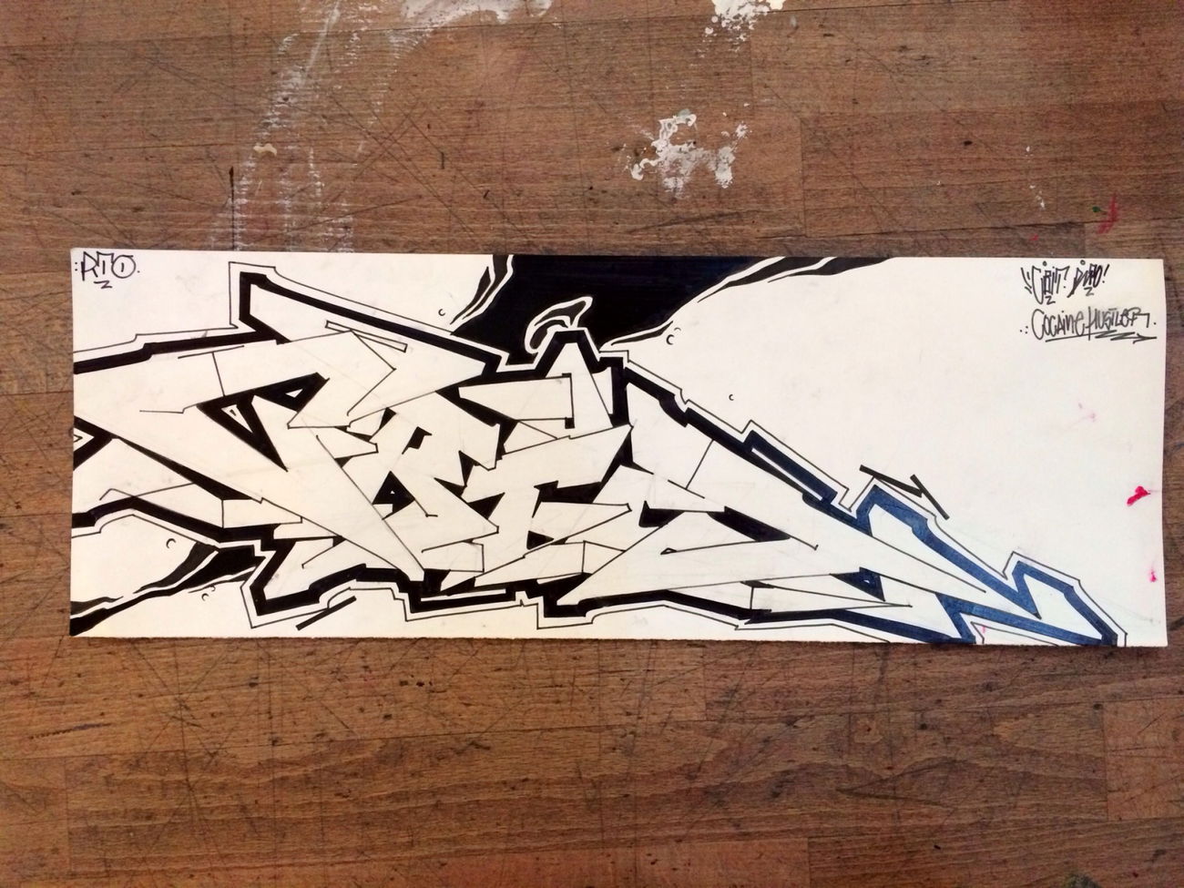 Graffiti Sketch - Photo by RowdyTakeOver - Cbid, Cebid, Ceebit