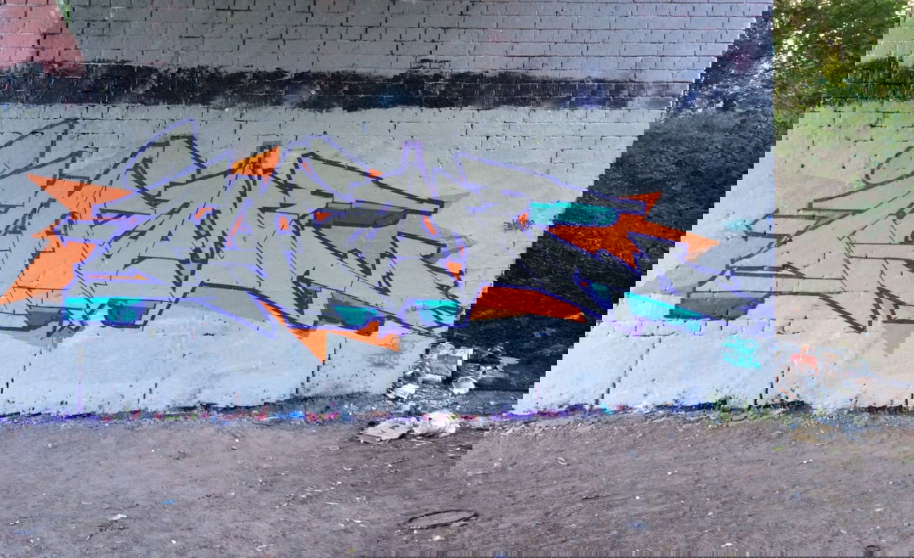 Graffiti Wall - Photo by RowdyTakeOver - Abend, God, Idiome