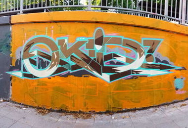 Graffiti Wall - Photo by RowdyTakeOver - Okid, Rto