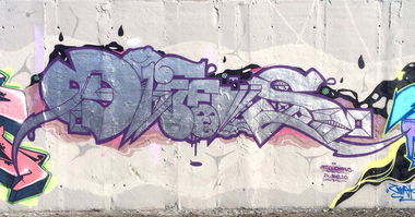 Graffiti Wall - Photo by RowdyTakeOver - Diffus, Rto, Chrom