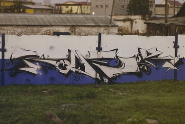 Graffiti Wall in Irkutsk - Photo by Rowek - Rowek (2012)