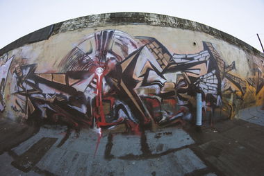 Graffiti Wall in Mytishchi - Photo by Rowek - Rowek (2012)
