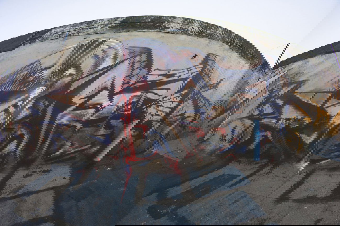 Graffiti Wall in Mytishchi - Photo by Rowek - Rowek (2012)