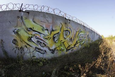 Graffiti Wall in Kungur - Photo by Rowek - Rowek (2014)