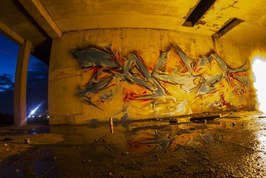 Graffiti Wall in Perm - Photo by Rowek - Rowek (2012)