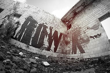 Graffiti Wall in Irkutsk - Photo by Rowek - Rowek (2012)