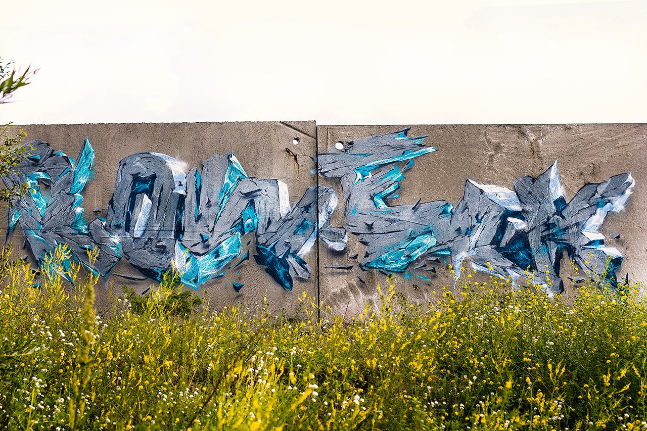 Graffiti Wall - Photo by Rowek