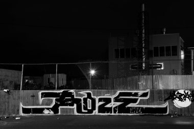 Graffiti Wall in Gatchina - Photo by Roze_One - ROZE, EZOR, ROZEZOR (2011)