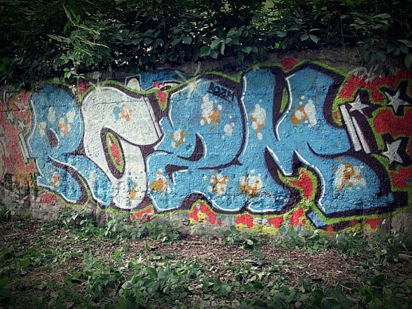 Graffiti Wall in Kharkov - Photo by Rozm - 2010, rozm, obn (2010)