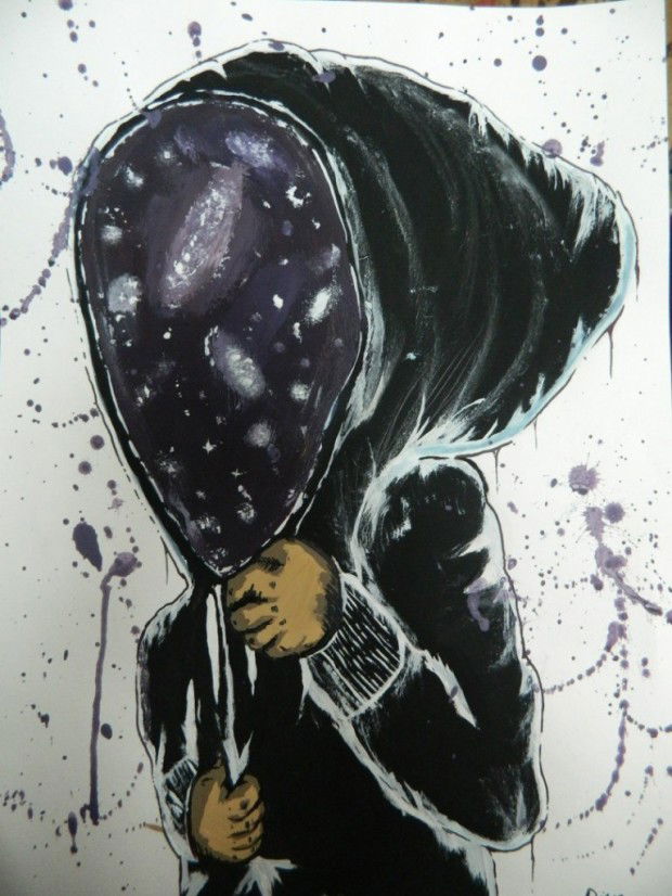 Graffiti Sketch in Kharkov - Photo by Rozm - Rozm, OBN (2011)