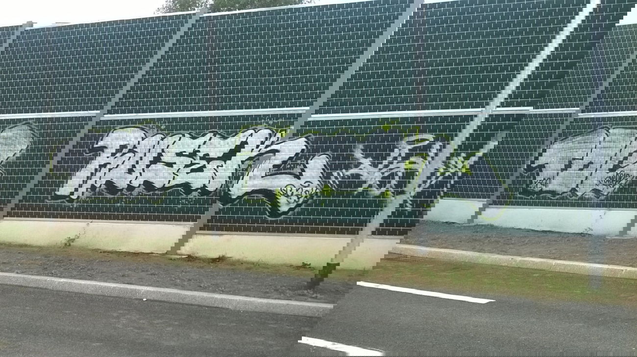 Graffiti Bombing - Photo by Rozpierdolone