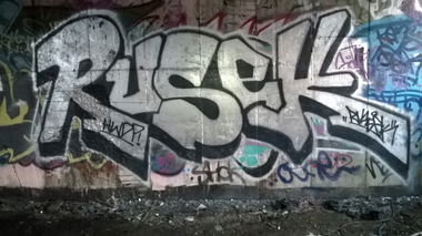 Graffiti Bombing - Photo by Rozpierdolone