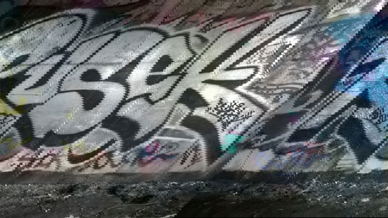 Graffiti Bombing - Photo by Rozpierdolone