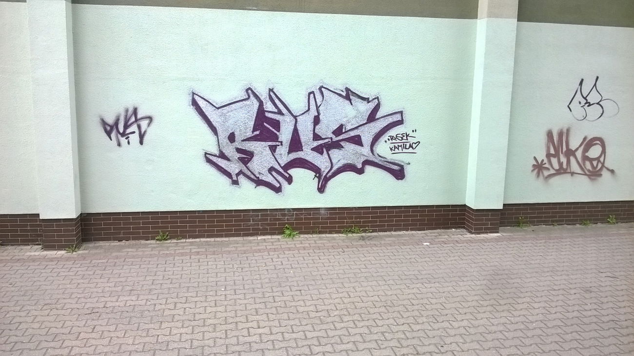 Graffiti Bombing - Photo by Rozpierdolone