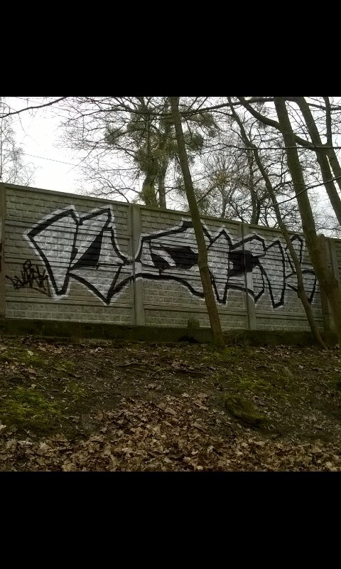 Graffiti Bombing - Photo by Rozpierdolone