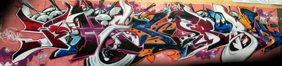 Graffiti Wall in Budapest - Photo by Rubik - rubik (2013)