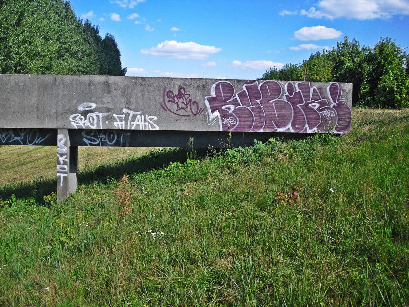 Graffiti Bombing in Budapest - Photo by Rubik - rubik