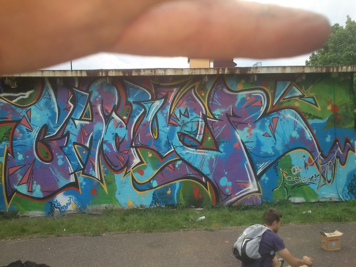 Graffiti Wall - Photo by Ruchae