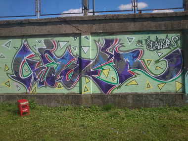 Graffiti Wall - Photo by Ruchae