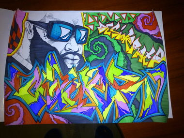 Graffiti Sketch - Photo by Ruchae