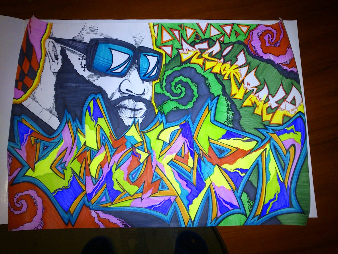 Graffiti Sketch - Photo by Ruchae